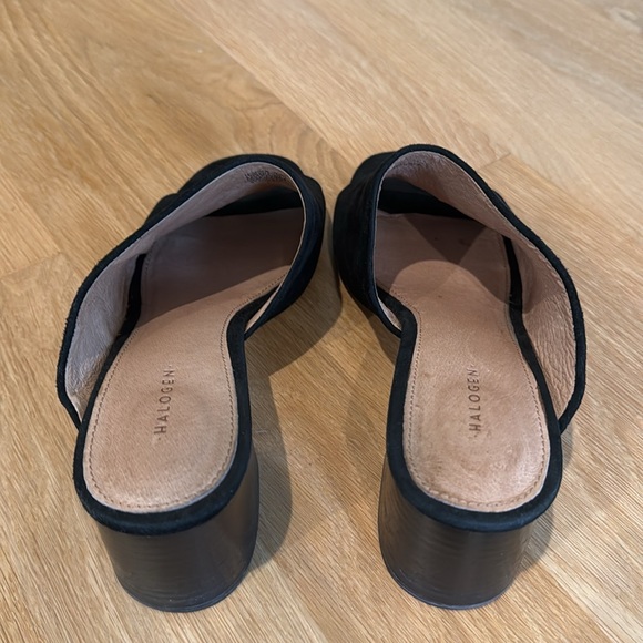 Halogen Faye Asymmetrical Open Toed Slides - Picture 4 of 17
